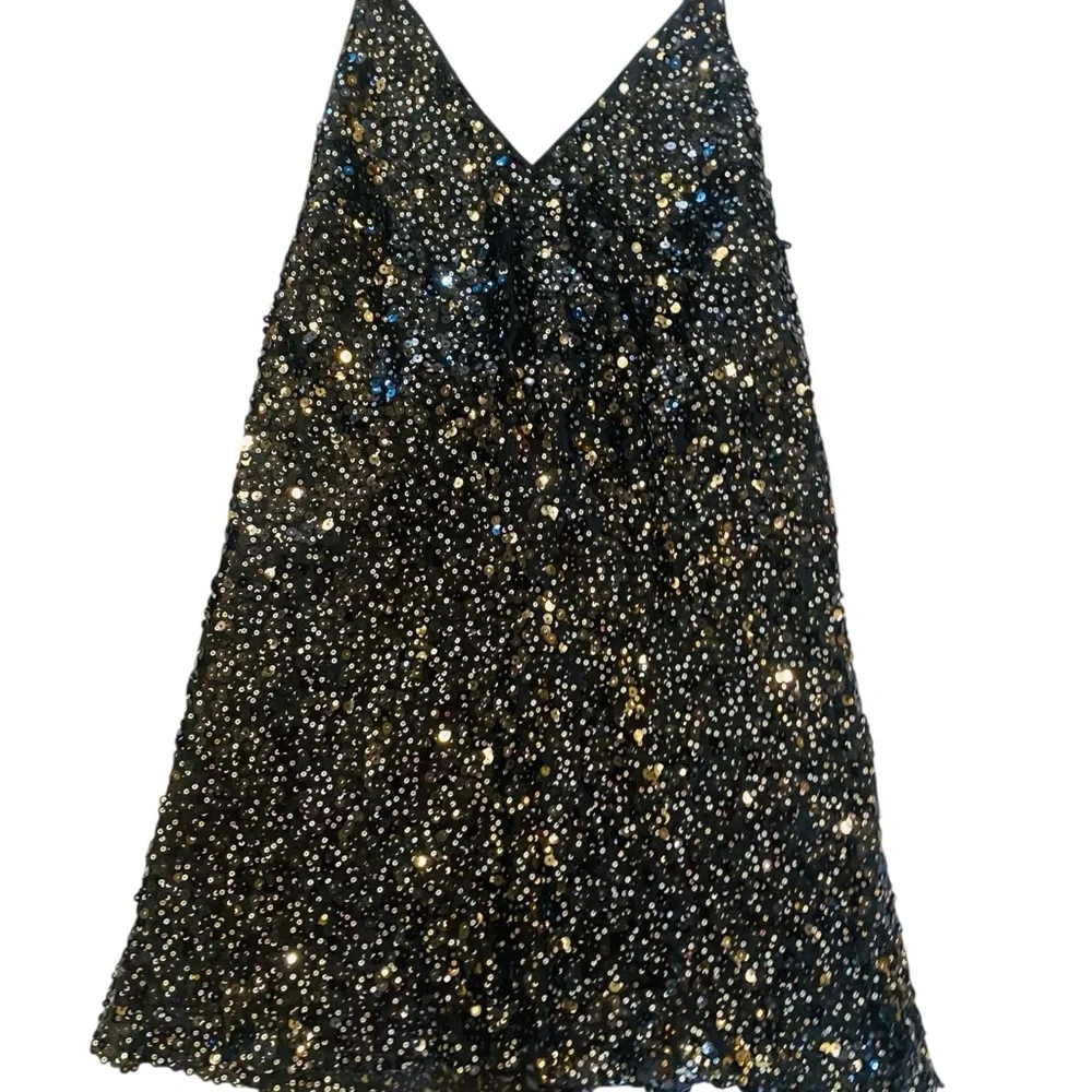 LULU’S NWT Force Of Fashion Black Backless Sequin Mini Dress - Picture 8 of 11